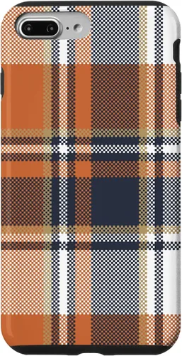 Vista 11 de Funda para iPhone 13 Pro, color azul marino, Halloween, otoño, calabazas