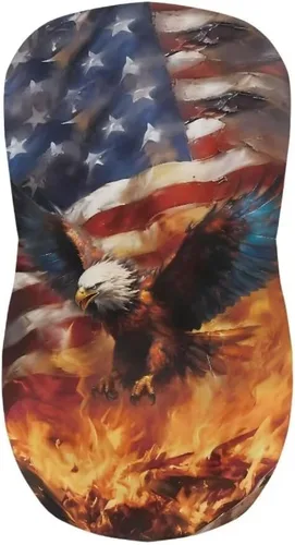 Vista 161 de American Eagle - Juego de 2 fundas para taburetes de bar para sillas de comedor, impermeables, antideslizantes, tamaño universal