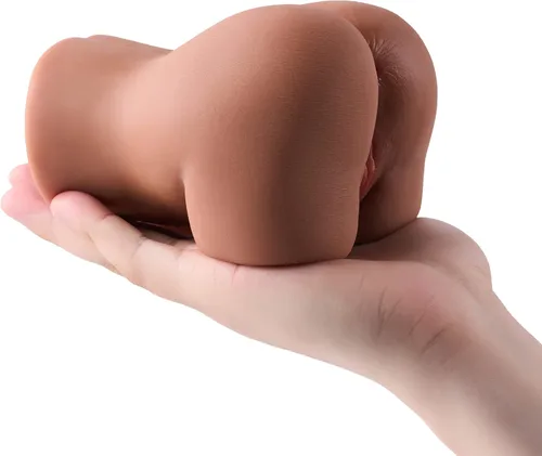 Vista 3 de Mini masturbador masculino de bolsillo con vagina realista en 3D, muñeca sexual anal para adultos, juguete sexual para hombres, torso masculino