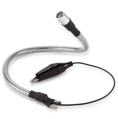Vista 3 de Luz de trabajo ajustable montada a máquina del tatuaje - luz negra/LED ULTRAVIOLETA