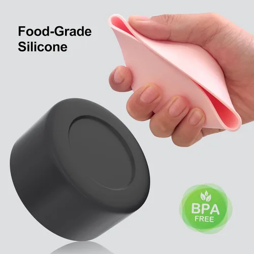 Vista 7 de Botas de silicona para Stanley Quencher de 40 onzas, funda protectora para botella de agua, bota simple y moderna, accesorios de parte inferior