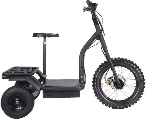 Vista 5 de MotoTec Triciclo eléctrico 48v 1200w