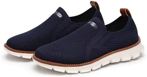 Vista 2 de Zapatos de vestir informales para hombre, zapatos de vestir formales Oxford, zapatos casuales de negocios, zapatos de vestir ligeros y transpirables