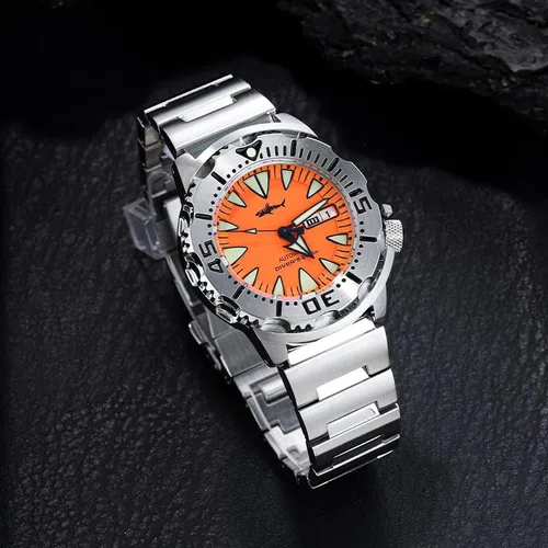 Vista 4 de Heimdallr - Reloj de pulsera automático NH36A para hombre, reloj de buceo automático de 656.2ft, reloj de buceo, cristal de zafiro para hombre