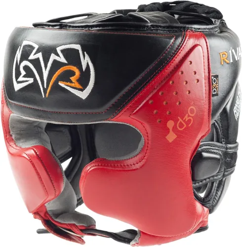 Vista 5 de RIVAL Boxeo RHG10 Intelli-Shock Headgear, D3O acolchado frontal y lateral, ajuste de gancho y bucle trasero con encaje en la parte superior