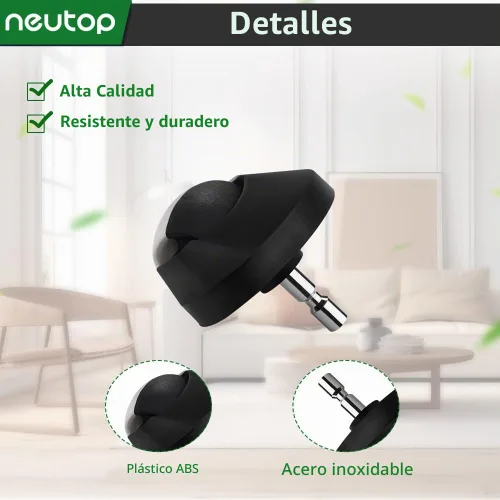 Vista 3 de Kit de Repuesto de Rueda de Bola Delantera Compatible con Modelos iRobot Roomba de las Series 500, 600, 700, 800, 900, e e i.