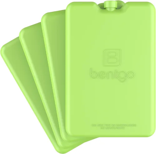Vista 11 de Bentgo Chillers Ice Packs: diseño delgado y reutilizable de enfriamiento de congelación rápida mantiene la comida fresca en loncheras, bolsas