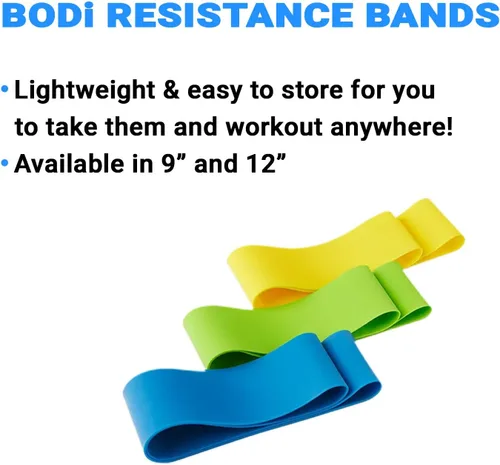 Vista 2 de Beachbody Bandas de resistencia para entrenamientos de glúteos y muslos, bucles de ejercicio de fuerza unisex para mujeres y hombres, niveles