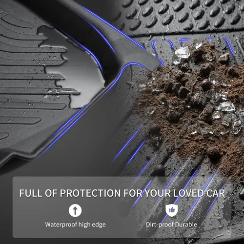 Vista 7 de KELCSEECS Floor Mats for Nissan Leaf 2026 S Plus/SV Plus/Platinum Plus