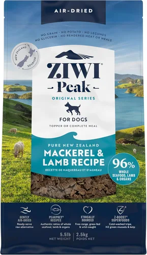 Vista 29 de ZIWI Peak - Alimento para perros secado al aire, carne de res, totalmente natural, alta proteína, sin granos, ingredientes limitados