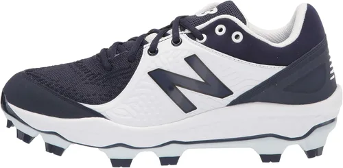 Vista 8 de New Balance - Zapatos deportivos de béisbol 3000 v5 moldeados para hombre, Azul MarinoBlanco, 16 Wide