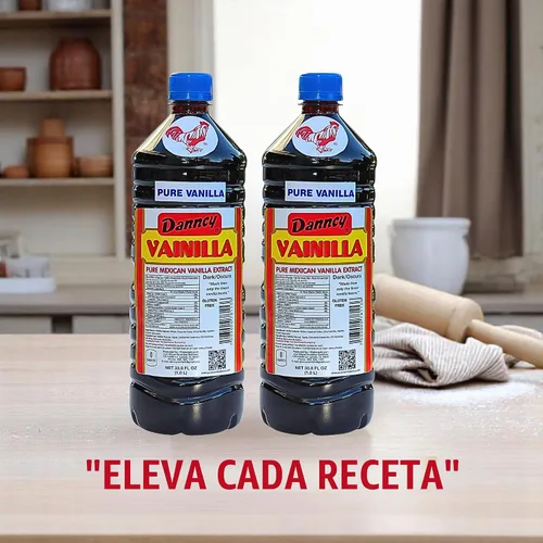 Vista 3 de Danncy Vainilla - Vainilla oscura pura - 33oz - Paquete de 2