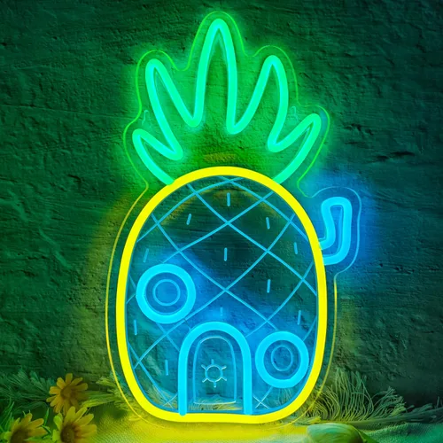 Vista 9 de Letrero de Neón de Dachshund para Decoración de Pared, Letrero de Perro de Neón, Lindo Cachorro con Sombrero de Vaquero, Letrero de Luz LED