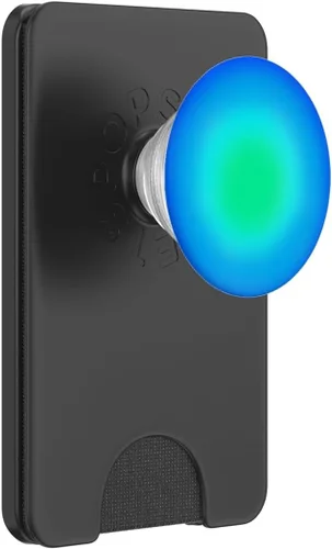 Vista 8 de PopGrip intercambiable de Aura PopSockets de tono azul