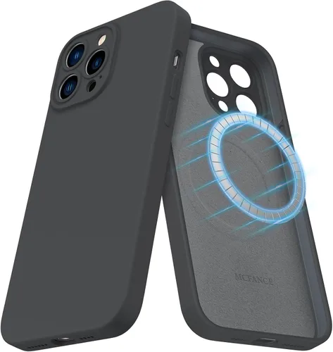 Vista 73 de Funda de silicona con soporte para iPhone 17 Pro [compatible con MagSafe] [Protección completa de la cámara] (6.3 pulgadas 2025), fundas de teléfono