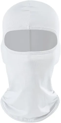 Vista 3 de Pasamontañas delgado para esquí, máscara de cara completa, resistente al viento, protección solar UV, capucha para mujeres y hombres
