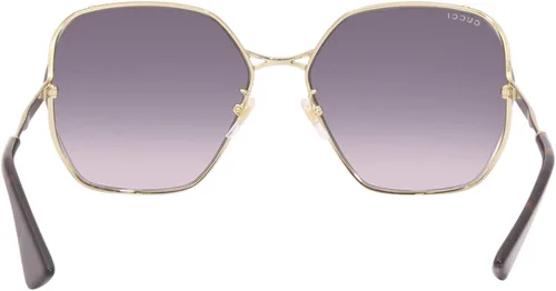 Vista 4 de Gucci GG0818SA GOLDGREY SHADED 6317140 gafas de sol de mujer