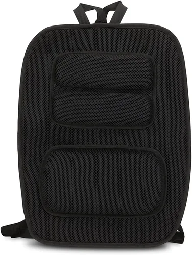 Vista 7 de FOMI Soporte ortopédico lumbar firme para la espalda, almohada de apoyo torácico de gel y espuma para oficina, automóvil, cocina, alivio del dolor