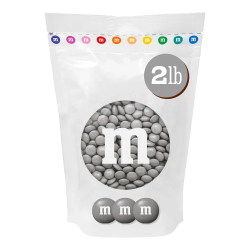 Vista 13 de M&M's - Bolsa de dulces de un solo color, de chocolate con leche, a granel.