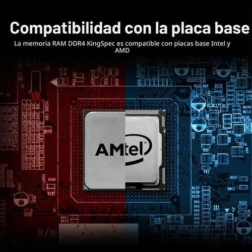 Vista 5 de KingSpec 8GB DDR4 RAM 3200MHz para computadora de escritorio - Plug-and-Play, uso en el hogar y la oficina, versión estándar, memoria de computadora