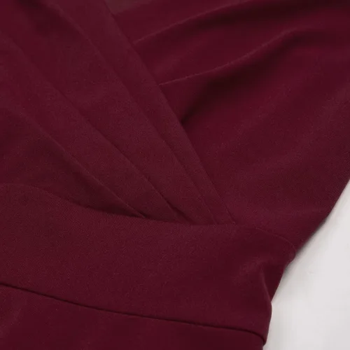 Vista 5 de Vestido de cóctel GRACE KARIN para dama de honor sin mangas con cuello en V