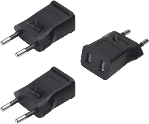 Vista 8 de Fielect C14 macho a hembra US NEMA 5-15R adaptador de enchufe convertidor C14 a NEMA 5-15R enchufe adaptador de corriente, 1 unids