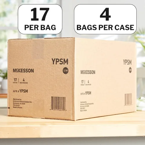 Vista 5 de McKesson Youth Training Pants, [17 unidades], Pañales desechables pull-up para toda la noche, talla pequeña/mediana, 38-65 lbs, protección