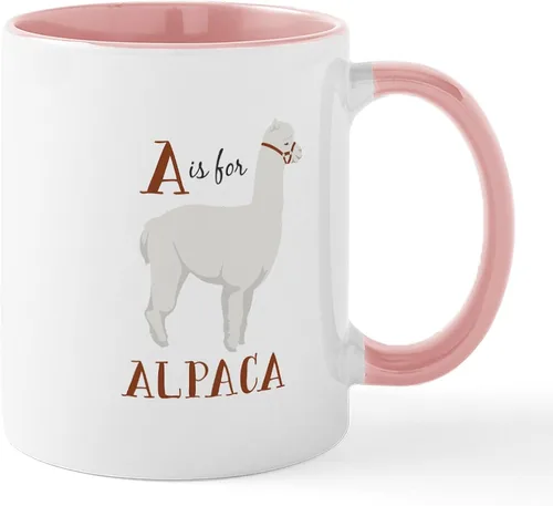 Vista 9 de CafePress 100% Alpaca Mugs Taza de café de cerámica de 11 oz (11.0 fl oz)
