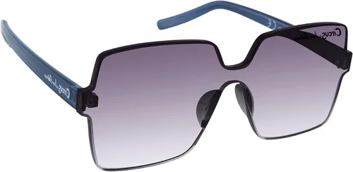 Vista 5 de CIRCUS NY BY SAM EDELMAN Women's Cc467 Oversized Square Shield Sunglasses with Uv400 Protection-Trendy Gifts for Her, 62mm