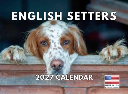Vista 63 de Calendario mensual de pared Airedale Terrier Dog 2027