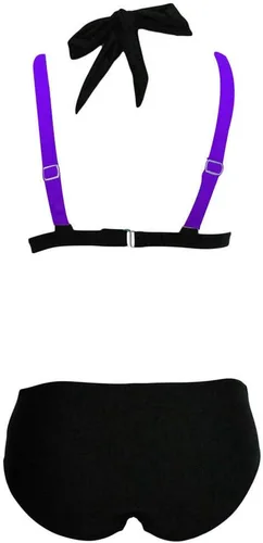 Vista 5 de Waluppom - Trajes de baño para mujer, estilo push up, con cordones, traje de baño para verano
