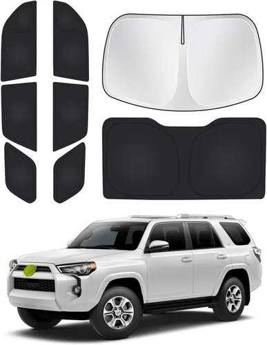 Vista 151 de Canvcle Parasol para parabrisas para Tesla modelo Y/3 2017-2025 2026 (compatible con modelos 2025 Y Juniper/2024 Modelo 3 Highland), parasol grueso