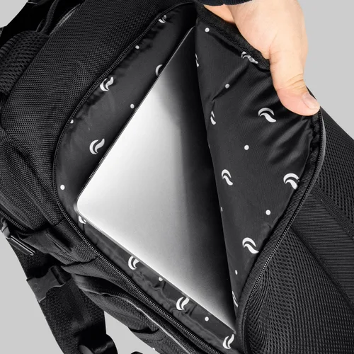 Vista 5 de Skunk FaceOff Mochila de moda a prueba de olores personalizable con gama de diseños desmontables, Rising Sun, Bolsas personalizables a prueba