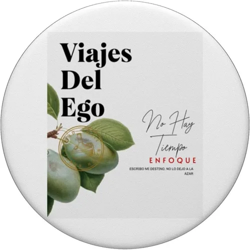 Vista 3 de Viajes Del Ego No Hay Tiempo Enfoque Inspiración PopSockets Adhesivo PopGrip