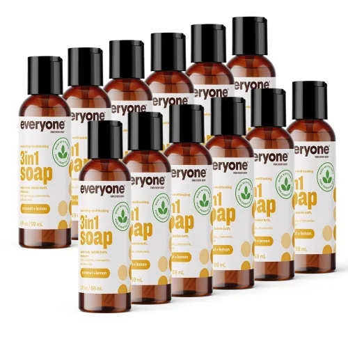 Vista 18 de Everyone Jabón 3 en 1, gel de baño, baño de burbujas, champú, 32 onzas (paquete de 2), cedro y cítricos, hecho con aceites esenciales para hombres