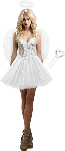 Vista 6 de WILDPARTY Accesorios de disfraz de ángel para mujer