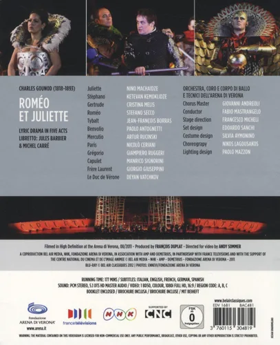 Vista 2 de Gounod Romeo Et Juliette Blu-ray