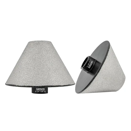 Vista 13 de DT-DIATOOL Brocas biseladas de diamante - Broca de corona de diamante de 4/5 pulgadas x 5/8"-11 rosca para agrandar, recortar, dar forma a agujeros