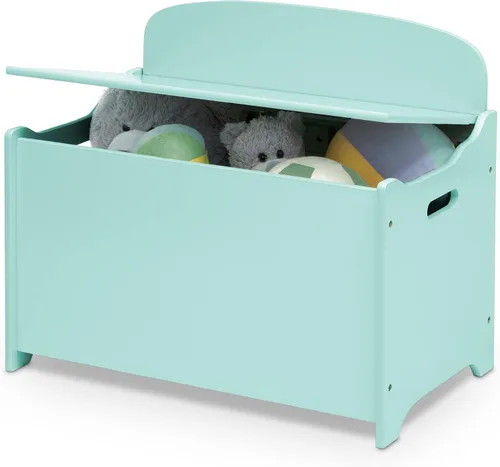 Vista 7 de Delta Children MySize Deluxe - Caja de juguetes, color menta