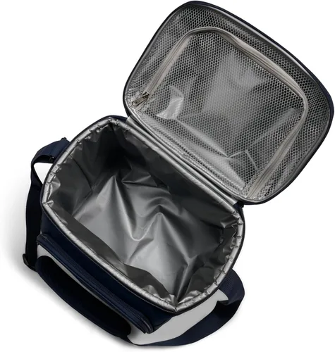 Vista 3 de Igloo Gripper - Bolsa enfriadora de lados suaves Enfriador de almuerzo aislado de doble compartimento Blue Shale 22-Can
