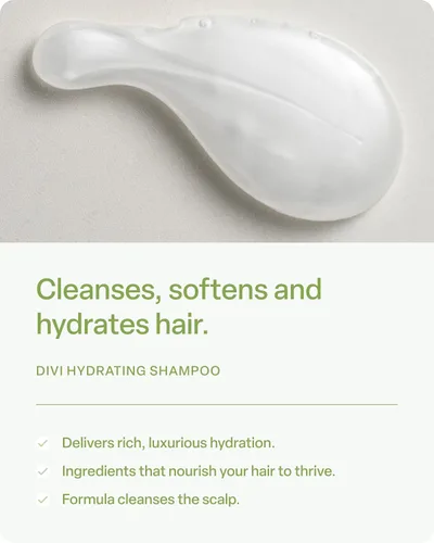 Vista 2 de Divi Hydrating Shampoo for Women and Men - Gently Cleanses and Removes Scalp Buildup - Hydrates, Strengthens, and Nourishes Hair - Vegan