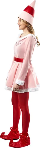 Vista 3 de Elf Deluxe Jovie Adult Costume