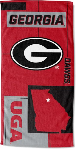 Vista 21 de NORTHWEST NCAA State Line - Toalla de playa 30x60, Alabama Crimson Tide