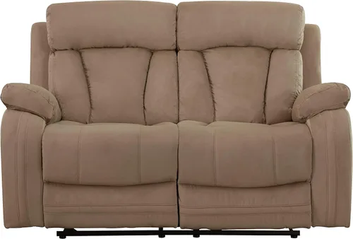 Vista 12 de Blackjack Furniture Elton - Juego de sofá y sofá biplaza de microfibra de 2 piezas con soporte lumbar, acolchado adicional y mecanismo de Beige