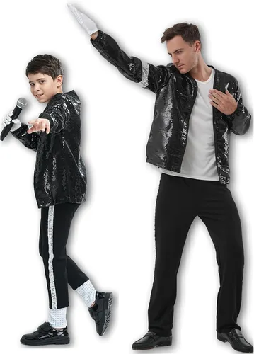 Vista 3 de Disfraces de fiesta de Halloween para hombre, disfraz de cumpleaños o cosplay