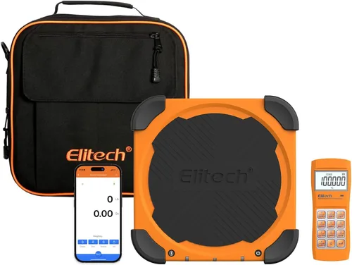 Vista 12 de Elitech LMC-200 escala refrigerante digital (220 Lb)
