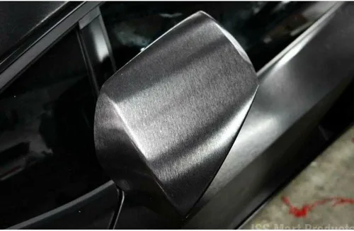 Vista 9 de Rollo de Envoltorio para Coche 3M 2080 Negro Metálico Cepillado BR212 (Muestra 3 x 5 pulgadas) Envoltorio de Vinilo Automotriz para Coches