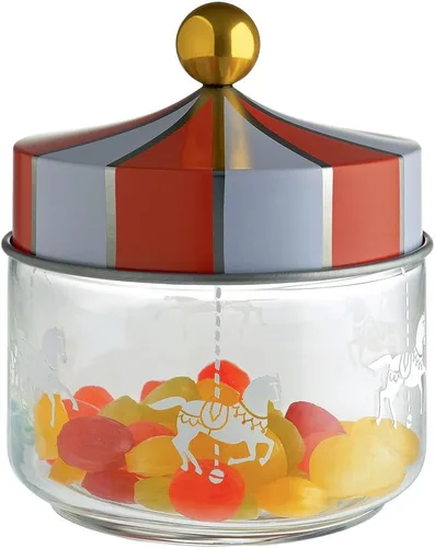 Vista 2 de Alessi MW30/50 Tarro decorativo de circo, multicolor, NULL