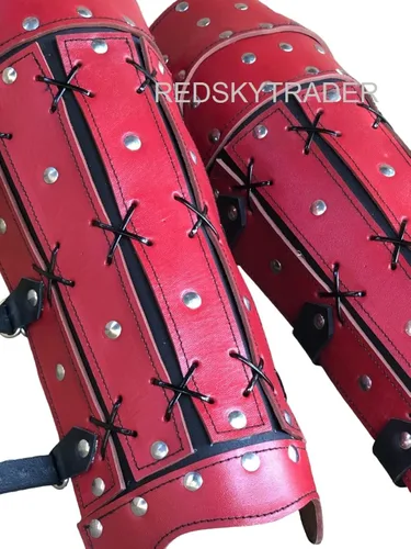 Vista 3 de Armadura Samurai de cuero Armadura medieval vikinga Cosplay Armadura de caballero de cuero Armadura vikinga unisex Steampunk Fantasy