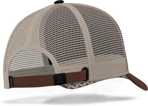 Vista 6 de Asvance Trucker Hat - Mesh Back Baseball Cap for Mens - Premium American Patriots Embroidered Hats - Gift for Dad